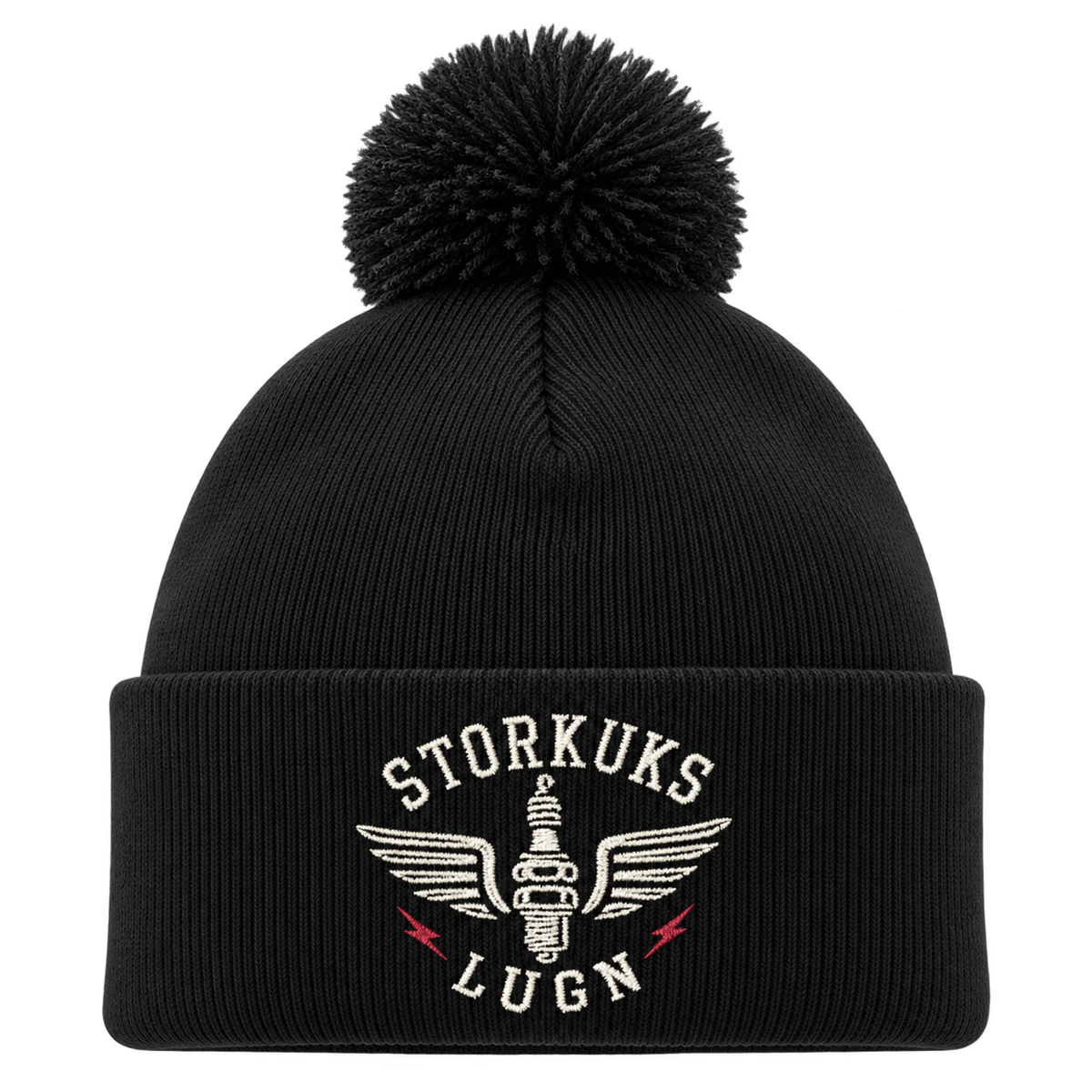 Storkuks Lugn henkilön päässä, lähikuva