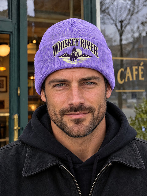WR PERSON HCB-LAV-WR | Whiskey River – Lavendel Hatitude Cuffed Beanie | 10.92x6.02cm