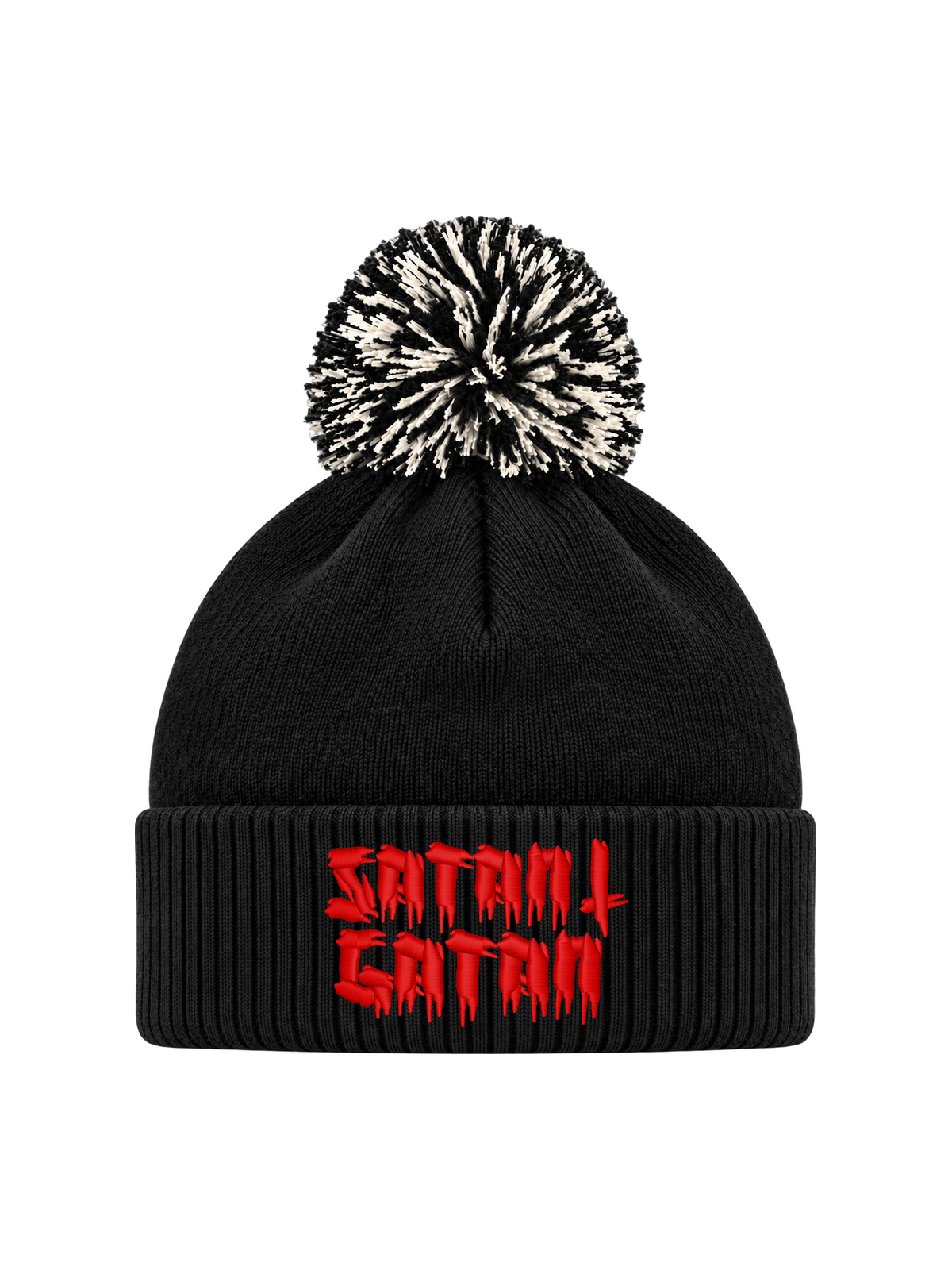 Satan i gatan – Hatitude Snowstar – Svart – produktbild