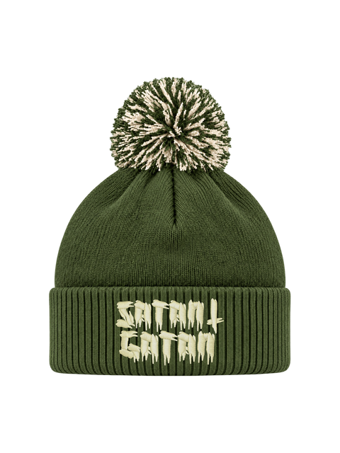 Satan i gatan – Hatitude Snowstar – Olivgrön – produktbild