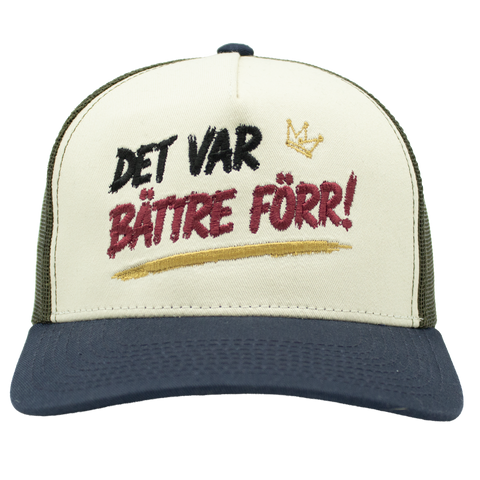 Det var bättre förr truckerkeps framifrån