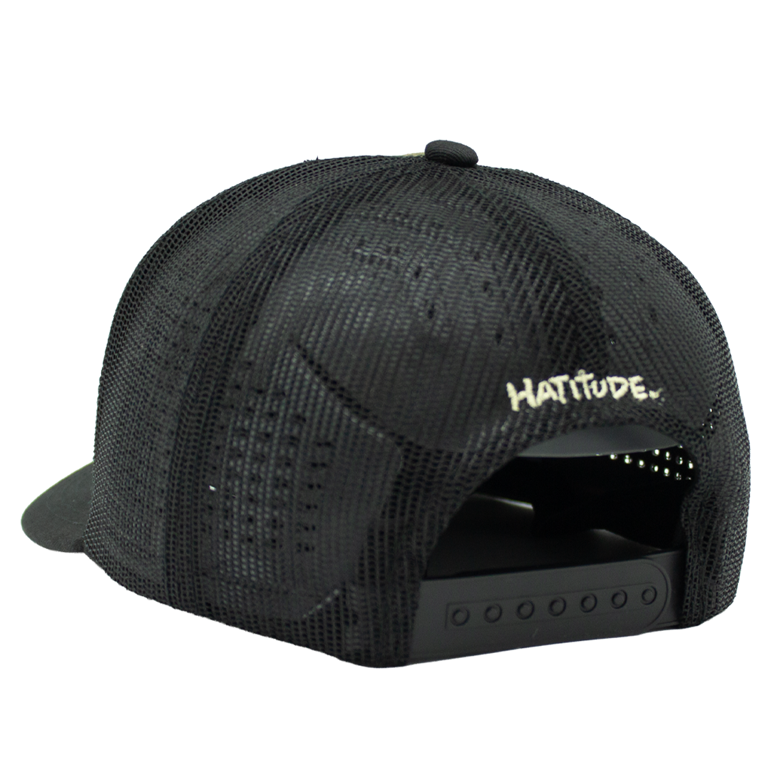 Dra åt skogen Apex Trucker Split bakifrån