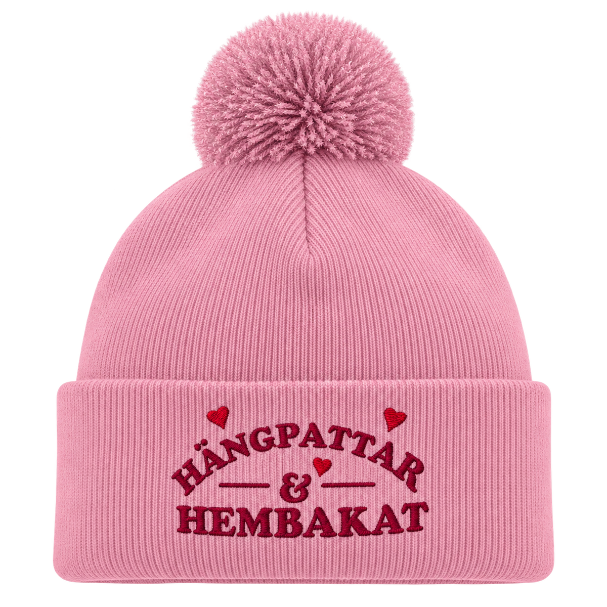 Hängpattar &amp; Hembakat henkilön päässä, lähikuva