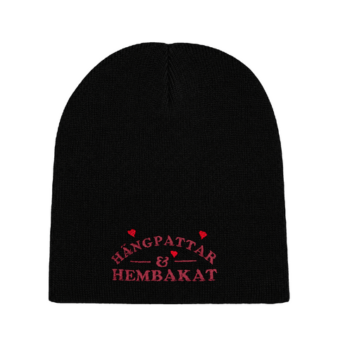 Hängpattar & Hembakat – Beanie – produktbild på vit bakgrund