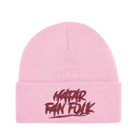 Hatar fan folk – Cuffed Beanie – produktbild på vit bakgrund