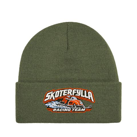 Skoterfylla Racing Team – Cuffed Beanie – produktbild på vit bakgrund