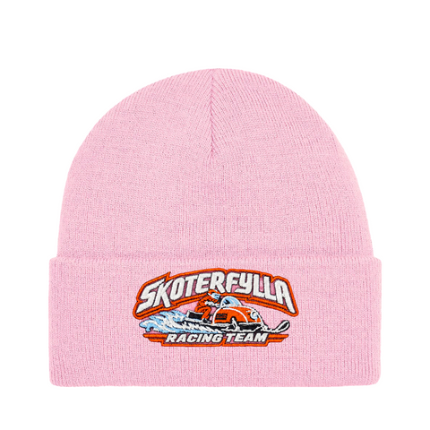 Skoterfylla Racing Team – Cuffed Beanie – produktbild på vit bakgrund