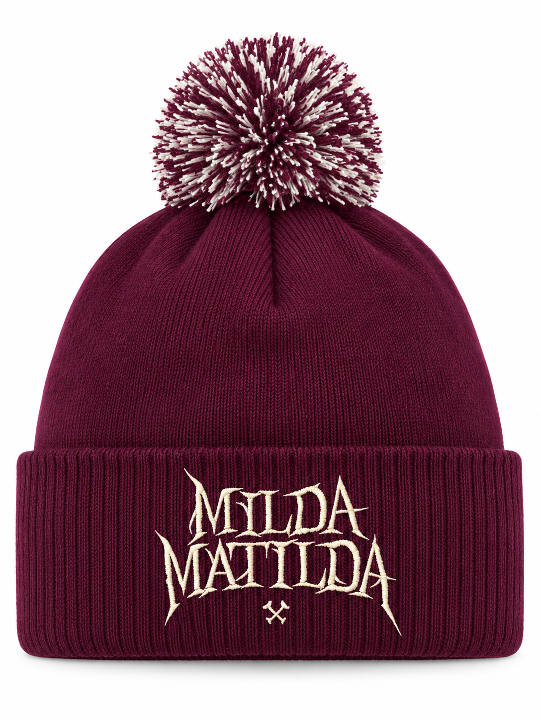 Milda Matilda henkilön päässä, lähikuva