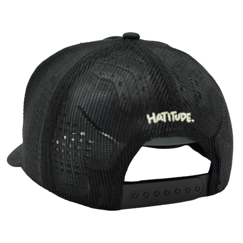 Some People Suck – svart Apex Trucker bakifrån