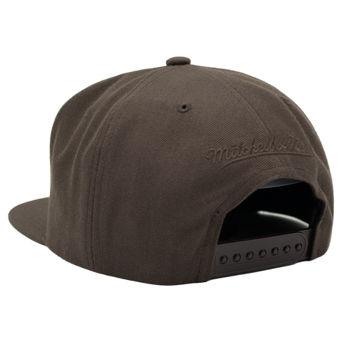 Spark – Swedish Kick brun Mitchell & Ness Original Snapback bakifrån
