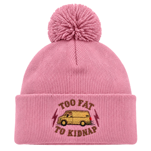 Too Fat To Kidnap – Rosa Pom Pom Beanie