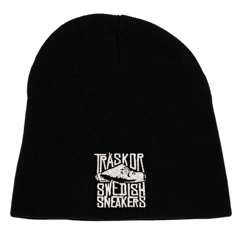 Träskor Swedish Sneakers – svart Hatitude Beanie utan uppvik, produktmockup
