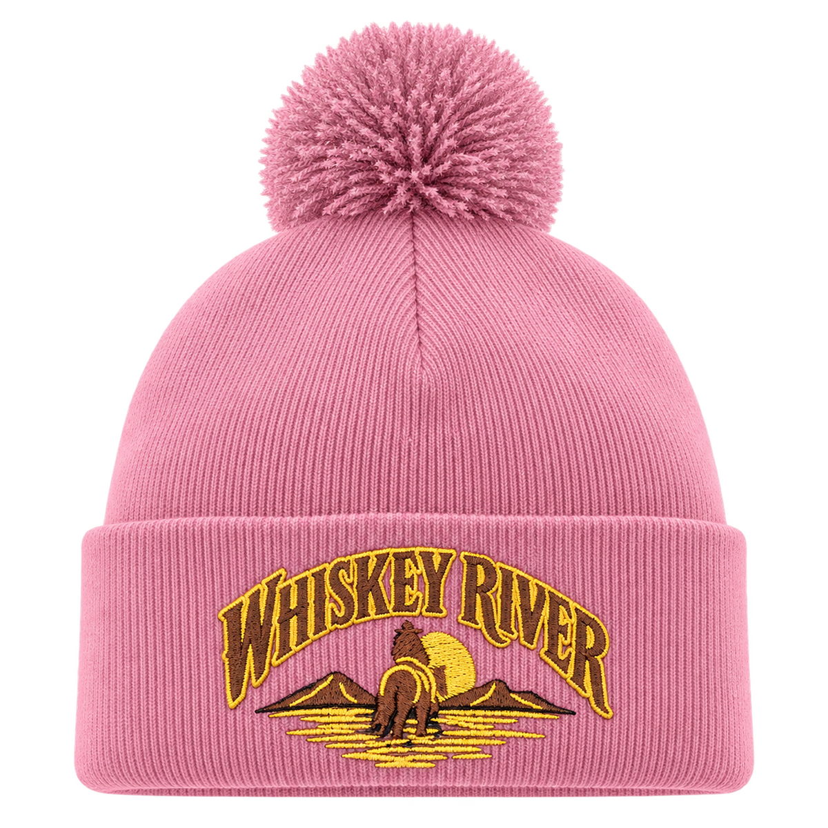 Whiskey River henkilön päässä, lähikuva